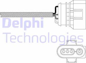 Delphi ES20347-12B1 - Lambda Sensor autospares.lv