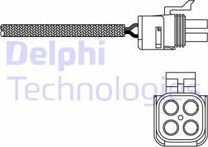 Delphi ES20290-12B1 - Lambda Sensor autospares.lv