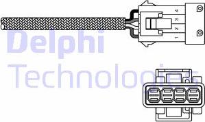 Delphi ES20293-12B1 - Lambda Sensor autospares.lv