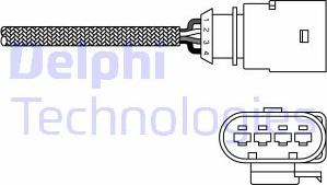 Delphi ES20289-12B1 - Lambda Sensor autospares.lv