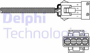 Delphi ES20230-12B1 - Lambda Sensor autospares.lv
