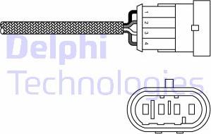Delphi ES20231-12B1 - Lambda Sensor autospares.lv