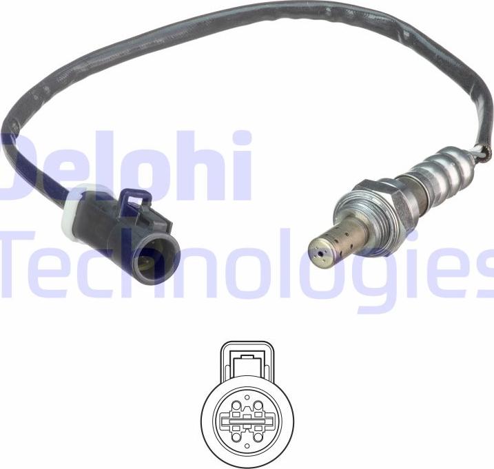 Delphi ES21085-12B1 - Lambda Sensor autospares.lv