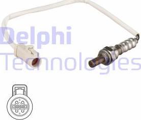 Delphi ES21082-12B1 - Lambda Sensor autospares.lv