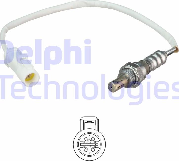 Delphi ES21087-12B1 - Lambda Sensor autospares.lv
