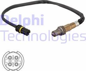 Delphi ES21190-12B1 - Lambda Sensor autospares.lv