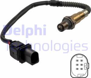 Delphi ES21156-12B1 - Lambda Sensor autospares.lv