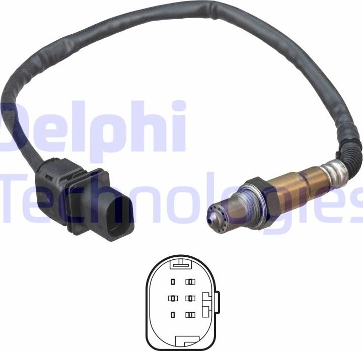Delphi ES21168-12B1 - Lambda Sensor autospares.lv
