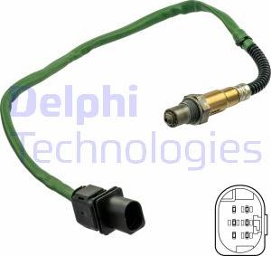 Delphi ES21131-12B1 - Lambda Sensor autospares.lv