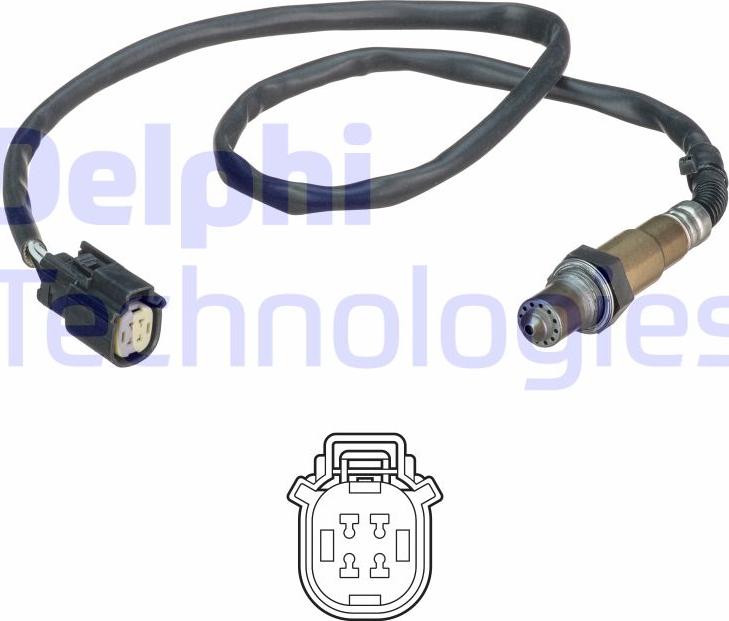 Delphi ES21126-12B1 - Lambda Sensor autospares.lv