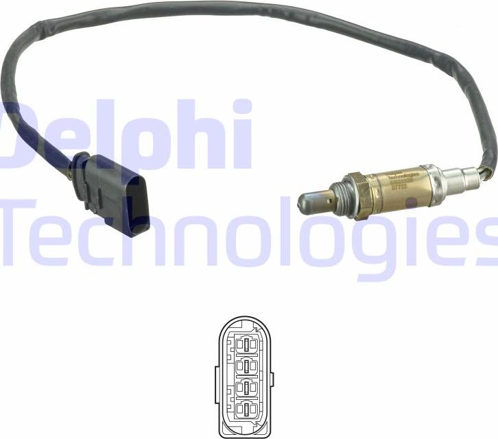 Delphi ES21120-12B1 - Lambda Sensor autospares.lv