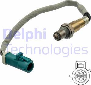 Delphi ES21121-12B1 - Lambda Sensor autospares.lv