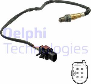 Delphi ES21171-12B1 - Lambda Sensor autospares.lv