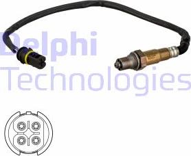 Delphi ES21344-12B1 - Lambda Sensor autospares.lv
