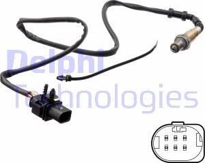 Delphi ES21348-12B1 - Lambda Sensor autospares.lv