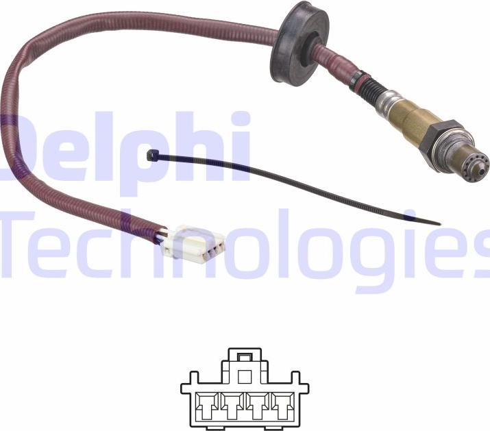 Delphi ES21319-12B1 - Lambda Sensor autospares.lv