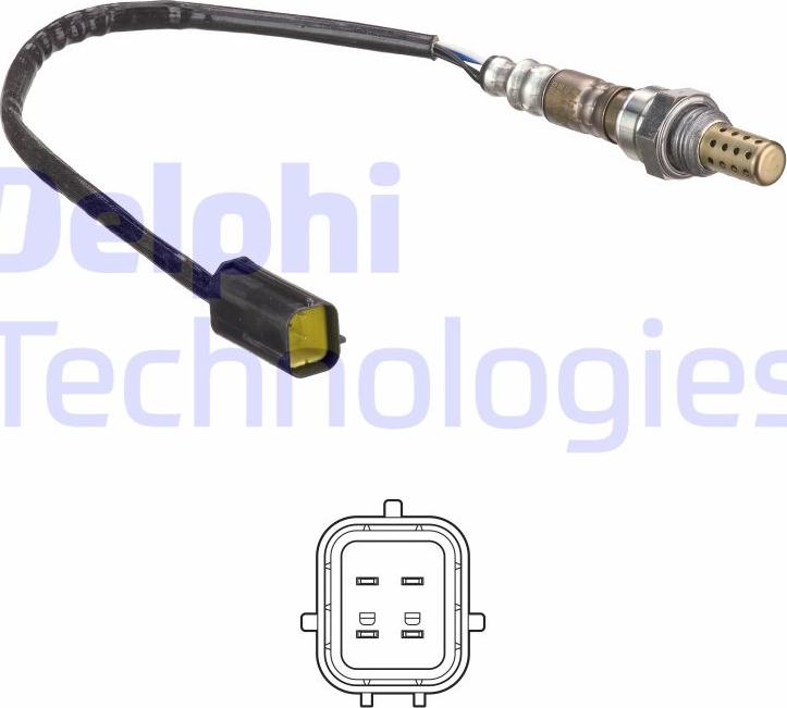 Delphi ES21325-12B1 - Lambda Sensor autospares.lv