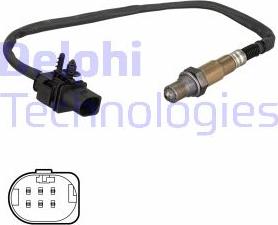 Delphi ES21327-12B1 - Lambda Sensor autospares.lv