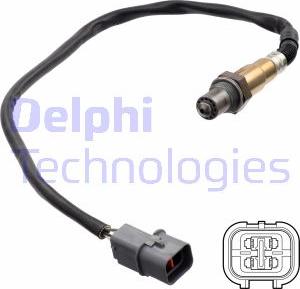 Delphi ES21297-12B1 - Lambda Sensor autospares.lv
