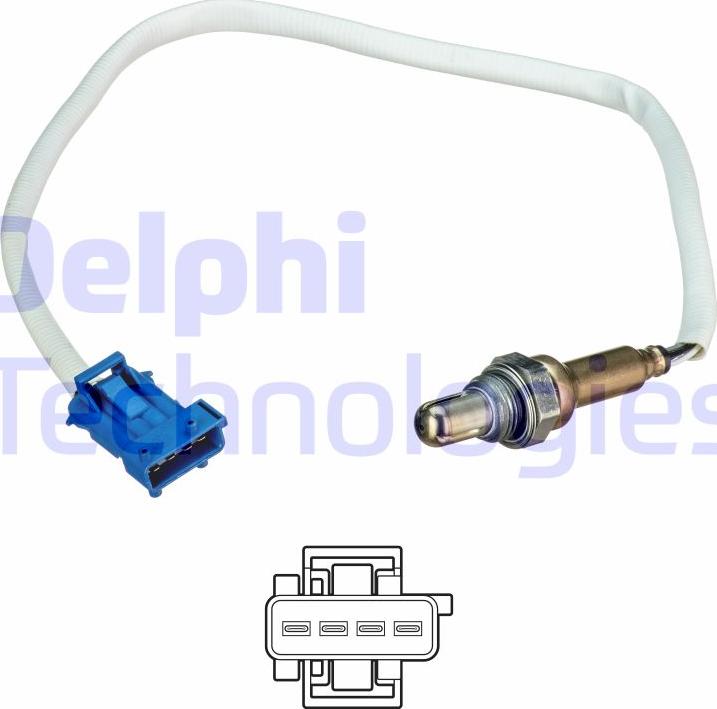 Delphi ES21244-12B1 - Lambda Sensor autospares.lv