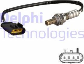 Delphi ES21240-12B1 - Lambda Sensor autospares.lv