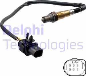 Delphi ES21247-12B1 - Lambda Sensor autospares.lv