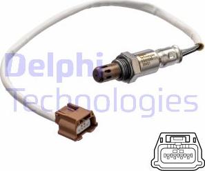 Delphi ES21259-12B1 - Lambda Sensor autospares.lv