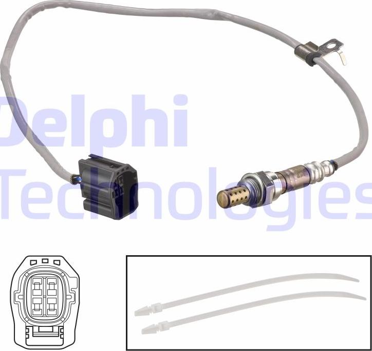 Delphi ES21260-12B1 - Lambda Sensor autospares.lv