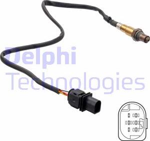 Delphi ES21263-12B1 - Lambda Sensor autospares.lv