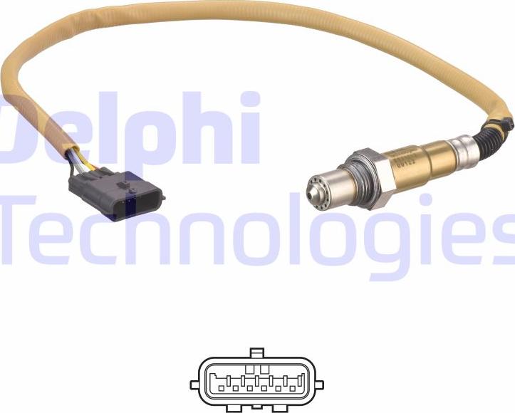 Delphi ES21213-12B1 - Lambda Sensor autospares.lv