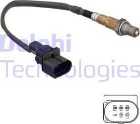 Delphi ES21239-12B1 - Lambda Sensor autospares.lv