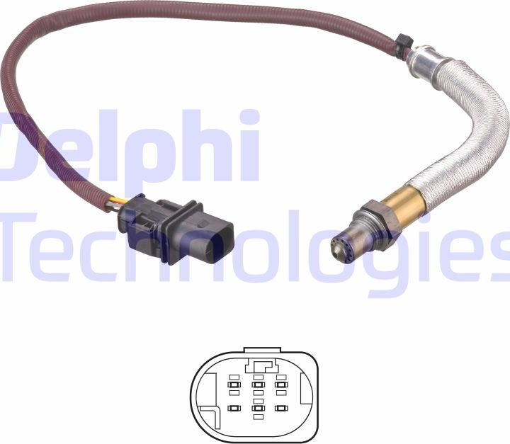 Delphi ES21238-12B1 - Lambda Sensor autospares.lv