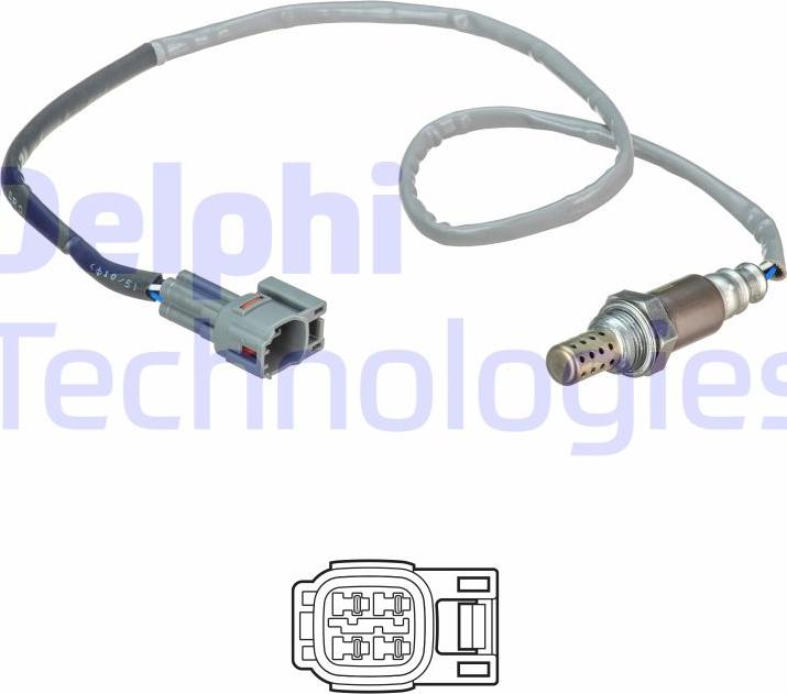 Delphi ES21233-12B1 - Lambda Sensor autospares.lv