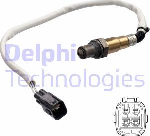 Delphi ES21279-12B1 - Lambda Sensor autospares.lv