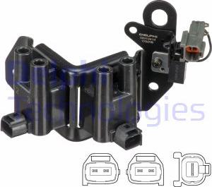 Delphi GN10414-19B1 - Ignition Coil autospares.lv