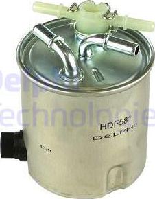 Delphi HDF581 - Fuel filter autospares.lv