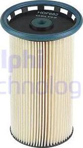 Delphi HDF682 - Fuel filter autospares.lv