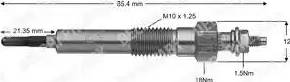 Delphi HDS422 - Glow Plug autospares.lv