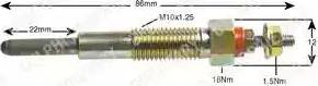 Delphi HDS394 - Glow Plug autospares.lv