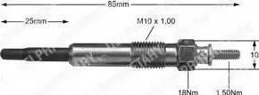 Delphi HDS370 - Glow Plug autospares.lv