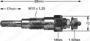 Delphi HDS248 - Glow Plug autospares.lv