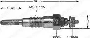 Delphi HDS243 - Glow Plug autospares.lv