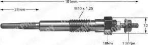 Delphi HDS233 - Glow Plug autospares.lv