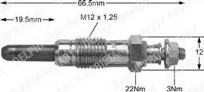 Delphi HDS271 - Glow Plug autospares.lv