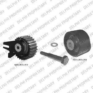 Delphi KDB457 - Timing Belt Set autospares.lv