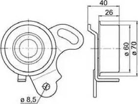 Delphi KDB130 - Timing Belt Set autospares.lv