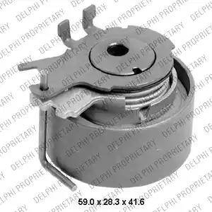 Delphi KDB321 - Tensioner Pulley, timing belt autospares.lv