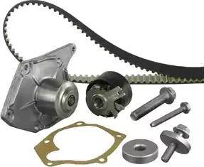 Delphi KWP2585532 - Water Pump & Timing Belt Set autospares.lv