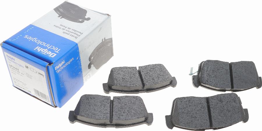 Delphi LP1442 - Brake Pad Set, disc brake autospares.lv