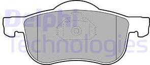 Delphi LP1458-18B1 - Brake Pad Set, disc brake autospares.lv